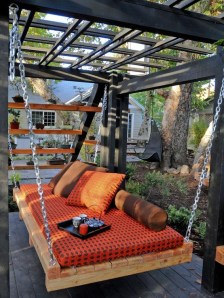 hanging daybed