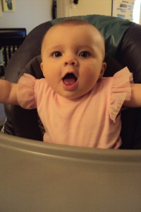 "Highchairs are AWESOME!!!! ZOMG!"