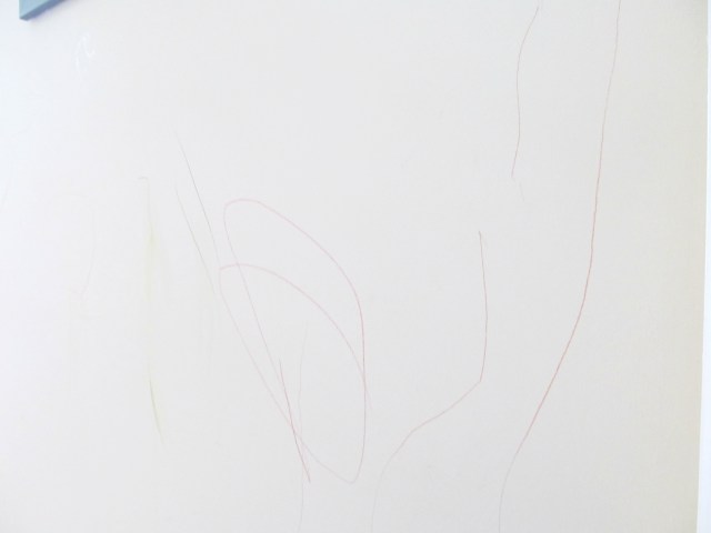 I apologize for the poor quality of this photograph. We have not yet installed gallery lighting in our apartment.