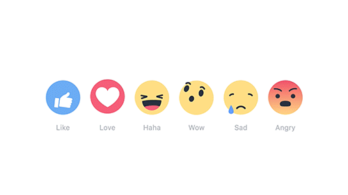 Facebook Reactions gif
